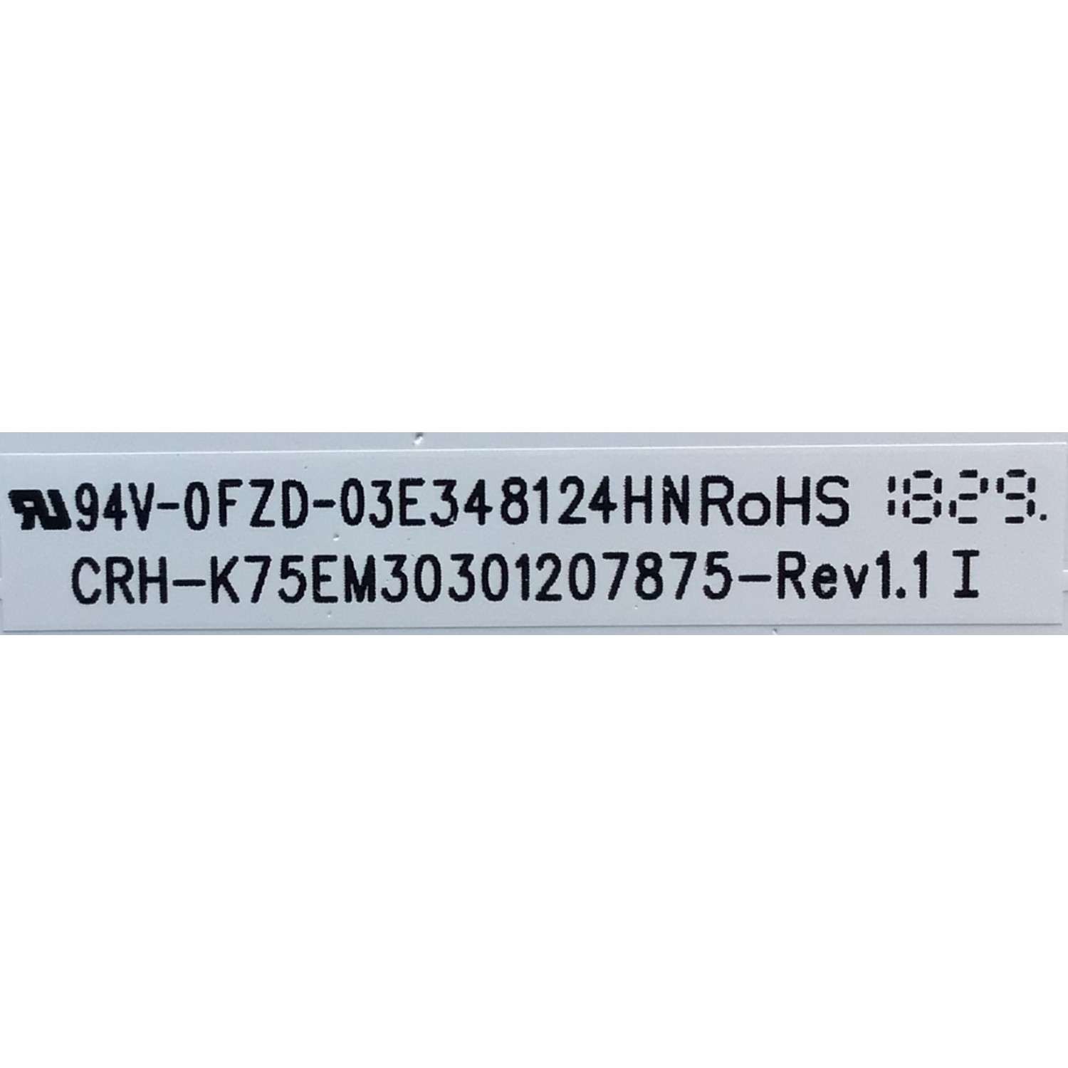 KIT DE LEDS PARA TV RCA ( 14 PZ ) / NUMERO DE PARTE CRH-K75EM30301207875-REV1.1 / 0FZD-03E348124HNROHS / M0Y150J21DCAK87JK04589 / 8149010675005 / MODELO RWOSU7547 - Imagen 2
